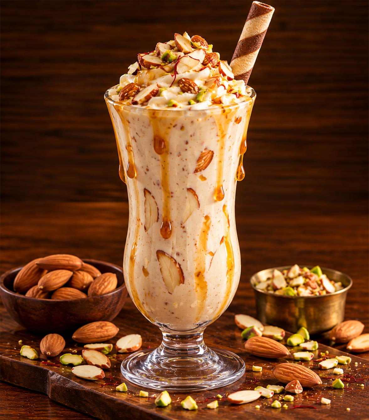 Badam Shake at Shreenath Icecream Pali